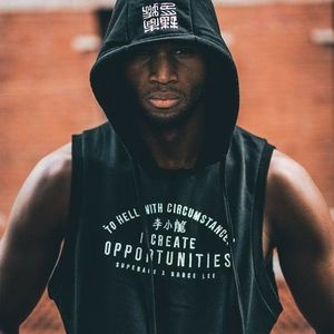 Superare Bruce Lee Opportunities Sleeveless Hoodie